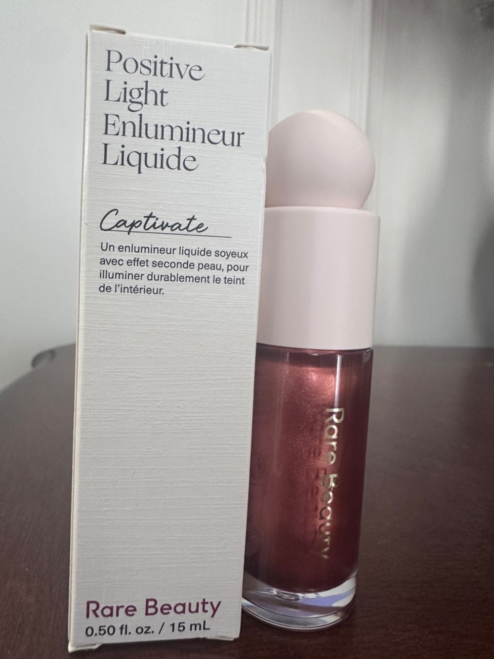 Rare Beauty Positive Light Liquid Highlighter - Captivate (Pink Shimmer)